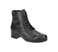 Gabor Damen Schnürstiefeletten, Frauen Schnürboots,Wechselfußbett,Best Fitting,übergangsschuhe,Stiefel,Bootee,Booties,schwarz,39 EU / 6 UK