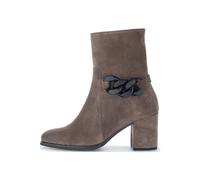 Gabor Stiefelette Veloursleder Dunkelbraun - 38,5