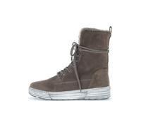 Gabor Stiefelette Veloursleder Dunkelbraun Warmfutter - 36
