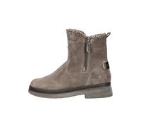 Gabor Stiefelette 71.741.18 – grau, Velour, Stoff-Kragen – Größe 38