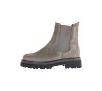Gabor Stiefelette Veloursleder/Textil Grau/Braun Warmfutter - 38,5