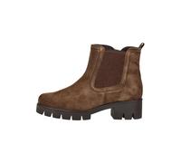Stiefelette GABOR "Gabor Stiefelette Veloursleder", Damen, Gr. 39, whisky, Veloursleder, casual, Schuhe (68076700-39) whisky