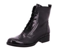 Gabor Fashion Stiefelette schwarz Lack Full Brogue 51.605.97 für Damen, schwarz, Gr. 37 EU / 4 UK