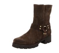 Gabor Damen Biker Boots, Frauen Stiefeletten,uebergangsschuhe,uebergangsstiefel,winterstiefeletten,winterschuhe,warm,engl. brown,38 EU / 5 UK