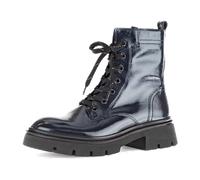 Gabor Damen Combat Boots, Frauen Stiefeletten,Best Fitting,Winterstiefel,Winterschuhe,gefüttert,Stiefel,Bootee,Ocean (Glitzer),40 EU / 6.5 UK