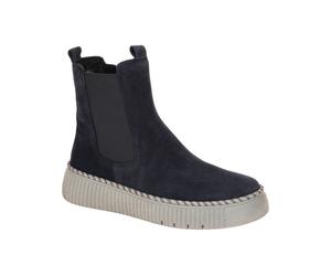 Gabor Stiefeletten blau pazifik Plateau Chelsea Stil 73.540.16 - Größe 44