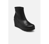 Gabor Damen Chelsea Boots, Frauen Stiefeletten,Best Fitting,flach,Stiefel,Bootee,Booties,halbstiefel,schwarz (Ra.cogn.),37.5 EU / 4.5 UK