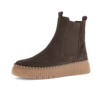 Gabor Stiefeletten braun Plateau Chelsea Stil 73.540.18 für Damen, braun, Größe 35 ½ EU / 3 UK