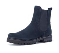 Gabor Damen Chelsea Boots, Frauen Stiefeletten,Komfortable Mehrweite (H),Schlupfstiefel,flach,Stiefel,Bootee,Nightblue(Flausch),39 EU / 6 UK