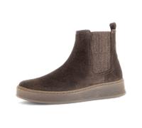 Gabor Damen Chelsea Boots, Frauen Stiefeletten,Moderate Mehrweite (G),uebergangsschuhe,uebergangsstiefel,ENGL. Brown (Micro),38 EU / 5 UK