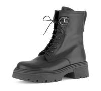 Gabor Stiefeletten Chelsea Boots Damen – flach, schwarz (Altsilber) – Größe 38,5 EU / 5,5 UK