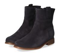 Stiefelette GABOR "Gabor Stiefelette Veloursleder", Damen, Gr. 37, blau (dunkelblau), Veloursleder, Schuhe Stiefelette (62389467-37) dunkelblau