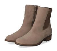 Stiefelette GABOR, Damen, Gr. 37, braun (taupe), Textil, Veloursleder, Veloursleder, unifarben, Schuhe Stiefelette, Blockabsatz, Boots mit herausnehmbarer Innensohle (57040626-37) taupe