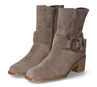 Gabor Stiefelette Veloursleder Damen Casual Braun/Grau Gr. 39