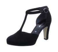 Gabor T-Steg Pumps für Damen, schwarz, Größe 40 ½ EU / 7 UK