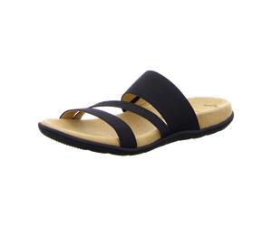 Gabor TIEFFUSSBETTPANTOLETTE für Damen, schwarz, Größe 38 EU