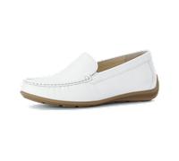 Gabor Damen Slipper, Frauen Slip On,schluepfschuhe,College Schuhe,Businessschuhe,Slip-ons,Mokassins,Halbschuhe,Slides,Loafer,Weiss,40 EU / 6.5 UK