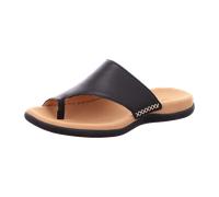 Gabor Damen Erwachsene Slide 1001.01.001 Weite F Glattleder Black 41 EU