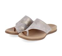 Gabor Zehentrenner - Gr. 37 - Beige - Rauleder
