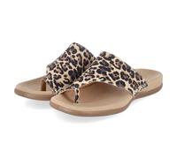 Gabor Zehentrenner - Gr. 39 - Beige - Rauleder