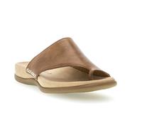 Gabor Damen Pantoletten, Frauen Slipper,Best Fitting,Zehentrenner,Schlupfschuhe,schluepfschuhe,Slides,Slip-ons,Gartenschuhe,Peanut,36 EU / 3.5 UK