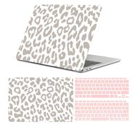 GABraden Kompatibel mit MacBook Pro 13 Zoll Hülle, 2020 2019 2018 2017 2016 (A2338 M1 A2159A2251A2289A1989A1706) mit Touch ID und 2 Stück Keyboard Pro Protektoren, LaptopHartschale (weißer