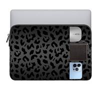 GABraden Laptop-Hülle für 15,6-16 Zoll, kompatibel mit MacBook Air 15 Zoll M2 2023 A2941/16 Pro M2 A2780 M1 A2485 /Pro Retina 15 A1990, Chromebook, HP, 15,3-16 Zoll Notebook (Schwarz-D2, 33,0 kg.