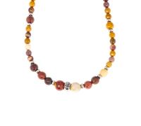 Gabriele Iazzetta Aktivitäts-Energie-Longkette, Mookait, Länge ca. 86 cm x Mookait