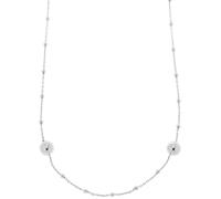 Gabriele Iazzetta Lichtenergie-Longkette, Energiespirale, Silber 925 x rhodiniert