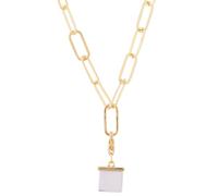 Gabriele Iazzetta Neustart-Collier, Amethyst, Silber 925 vergoldet x Amethyst