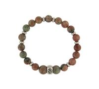 Gabriele Iazzetta Vitalitäts-Armband, Granat, flexibel tragbar x Granat