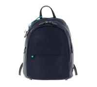 Gabs Anita TG Ruga Stitching Black Backpack M Inchiostro Blu