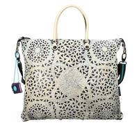 Gabs G3 Schultertasche Leder 44 cm beige