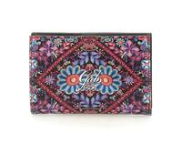 Gabs Gmoney14 Brieftasche für Frauen aus Leder mit Druck, fuchsia Blumenstickerei - Farb-Varianten: Multicolor