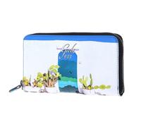Gabs GMONEY17 Zip Around Wallet Porta Blu