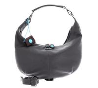 Gabs Leder Schultertasche Umhängetasche Beyonce EW Roundy Shoulder Bag Lava dunkelgrau
