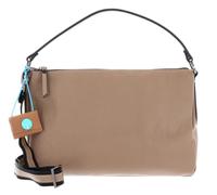 Gabs Leder Schultertasche Umhängetasche Calipso Shoulder Bag Cappuccino hellbraun