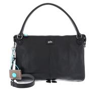 Gabs Leder Schultertasche Umhängetasche Edgy Shoulder Bag Nero schwarz