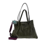 Gabs Leder Schultertasche Umhängetasche Sashi Naplak Black Shoulderbag Verde Oliva olivgrün
