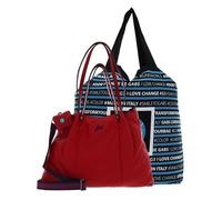 Gabs Leder Schultertasche Umhängetasche Sashi Soft Black Shoulderbag Rosso rot