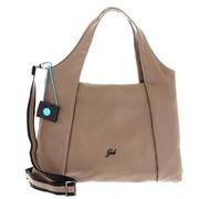 Gabs Leder Schultertasche Umhängetasche Zeynep Shoulder Bag Cappuccino hellbraun