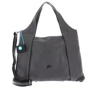 Gabs Leder Schultertasche Umhängetasche Zeynep Shoulder Bag Lava dunkelgrau