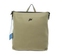 Gabs Lolita M Rucksack aus grünem Leder mit schwarzen Details, verstellbare Schultergurte, 29 x 34 x 12 cm, lässiger sportlicher Stil