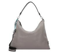 Gabs Lolita Schultertasche Leder 45 cm grau