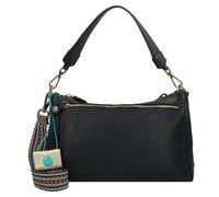 Gabs Schultertasche Leder 34 cm black (TAS033119) schwarz