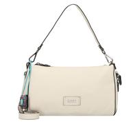 Gabs Schultertasche Leder 31 cm mit Dehnfalte milk (TAS033130)