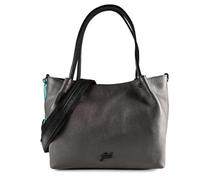Gabs Lilly Shopper Tasche S Leder 28 cm grau
