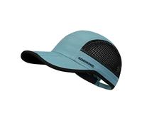 GADIEMKENSD Mens Folding Running Hat Long Brim Golf Hats Quick Dry Baseball Caps Unstructured Breathable Light UPF 50 Cooling Cap for Outdoor Sport Hiking Workout Gym Tennis Travel Sky Blue