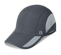 GADIEMKENSD Quick Dry Sports Hat Lightweight Breathable Soft Outdoor Run Cap (Classic up, Deep Gray)