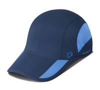 GADIEMKENSD Quick Dry Sports Hat Lightweight Breathable Soft Outdoor Run Cap (Improved, Navy)